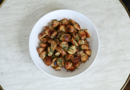 Duck Fat Roasted Potatoes