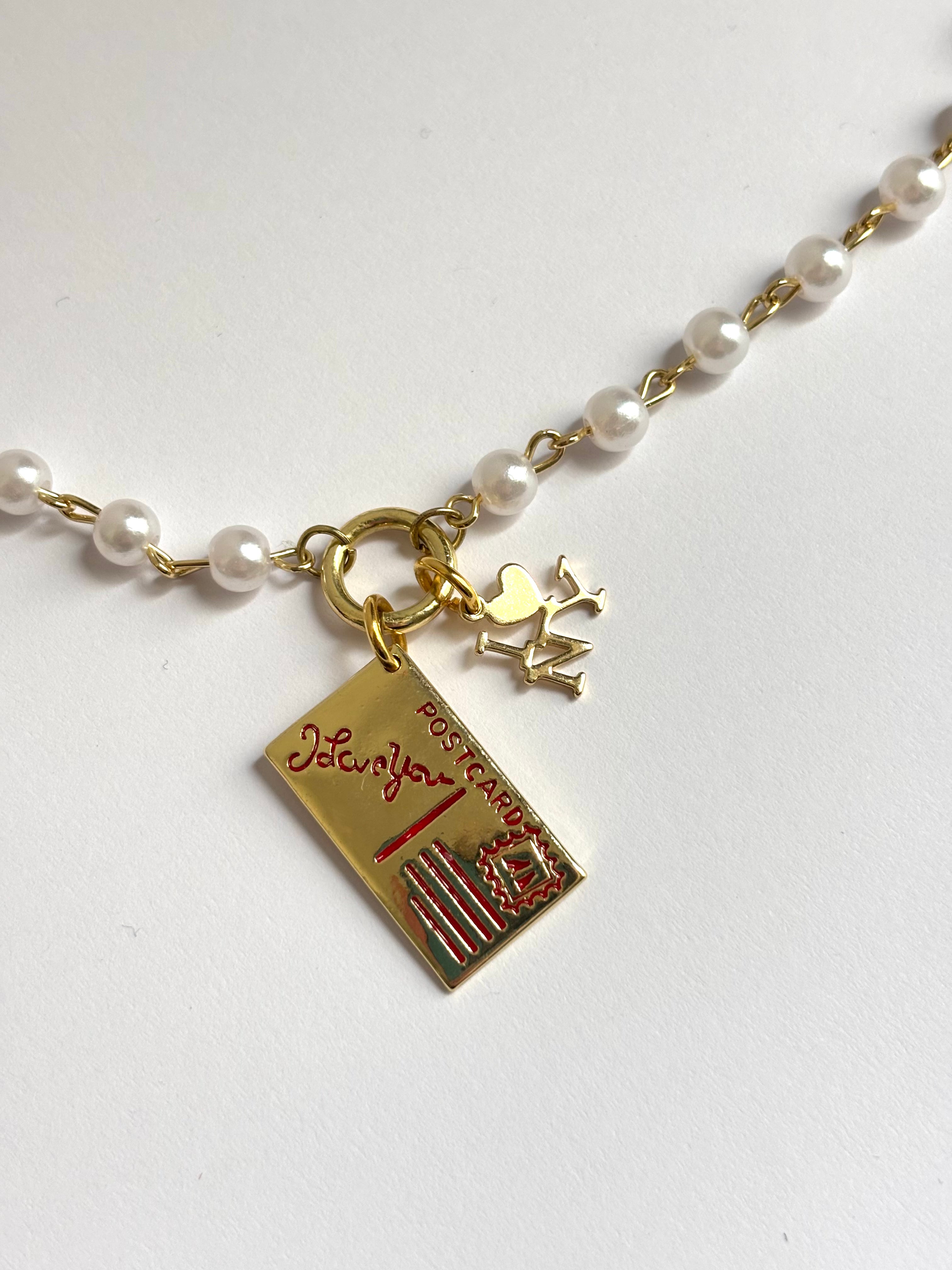 Postcard from NYC Necklace