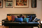 Tassel Piped Velvet Cushions