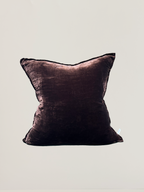 Silk velvet cushions