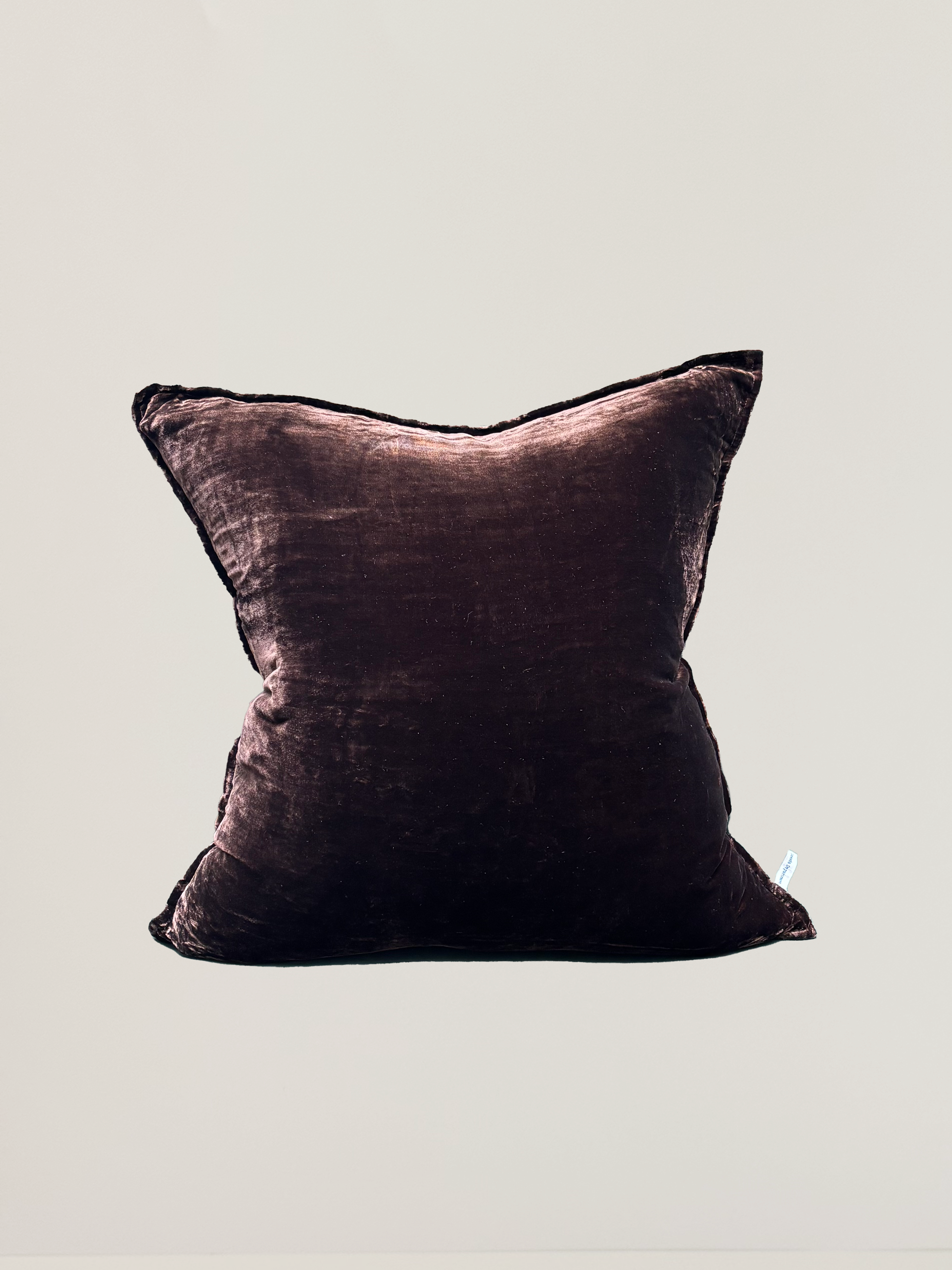 Silk velvet cushions