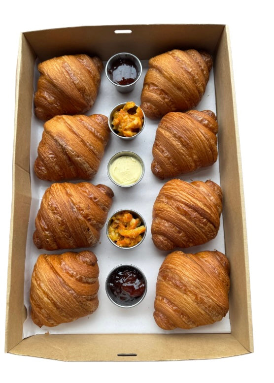 Croissants with Jam & Butter