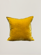 Silk velvet cushions