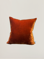 Silk velvet cushions