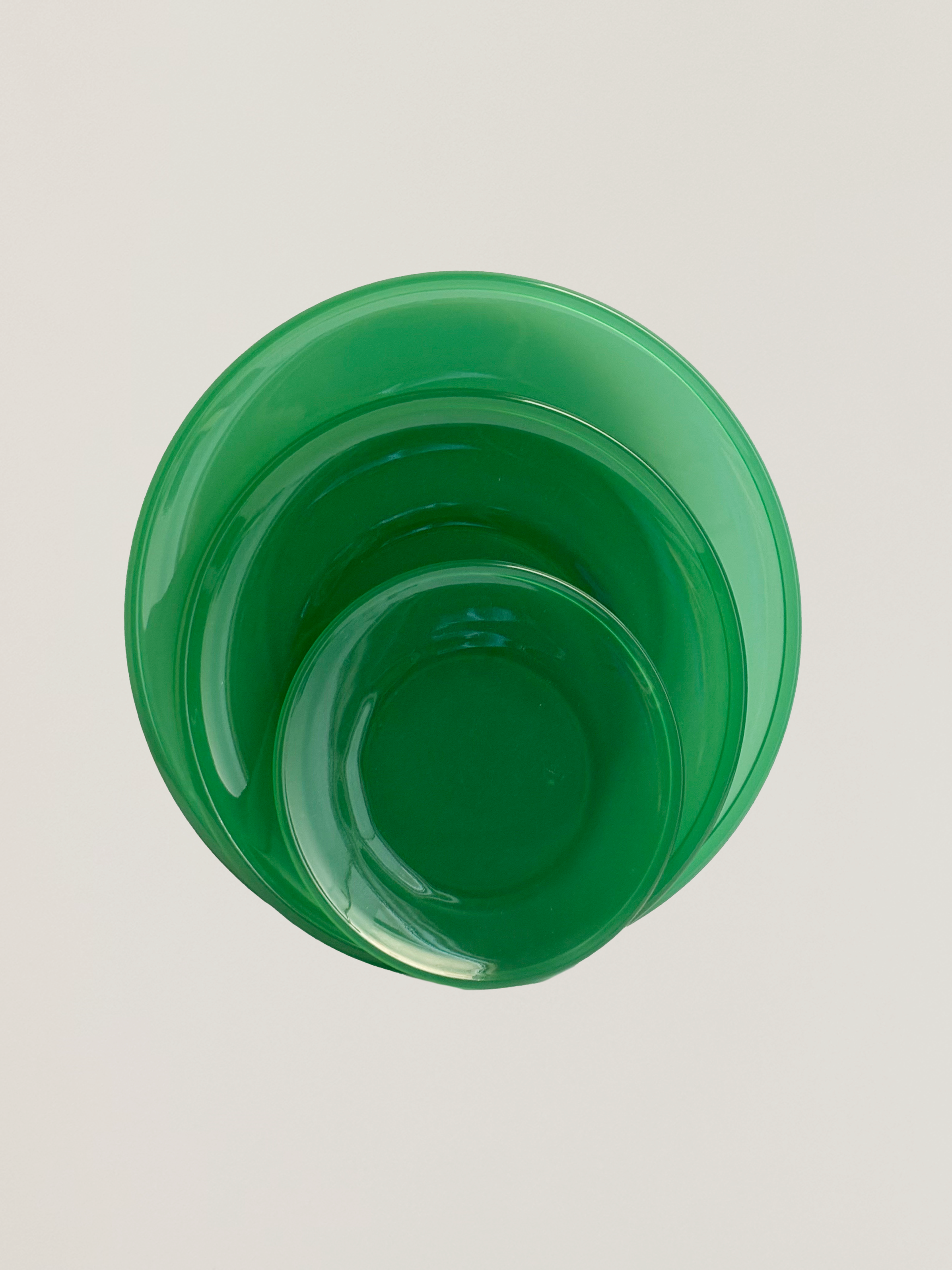 1930's French Glass Plate