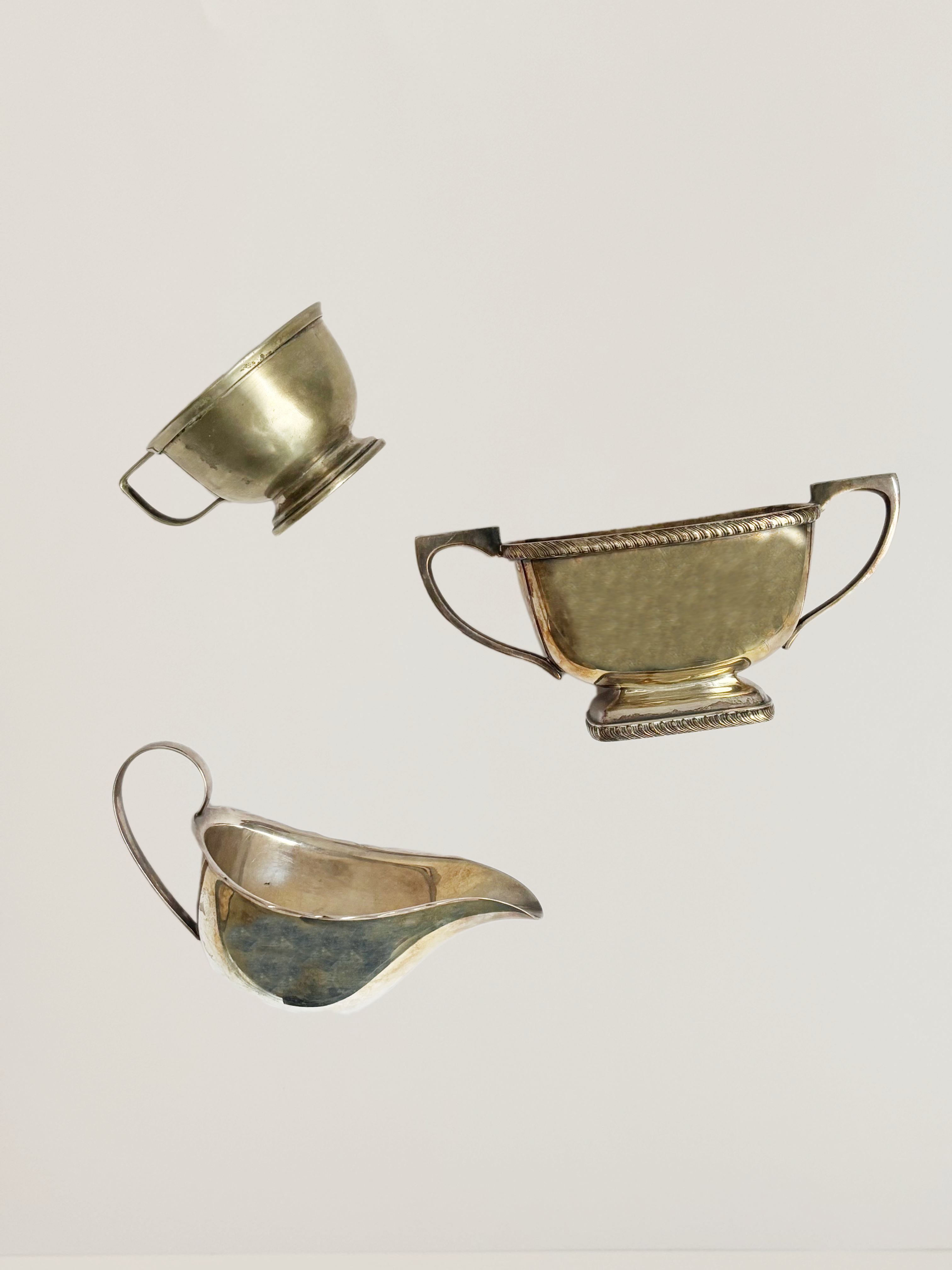 Assorted Silver Vessels