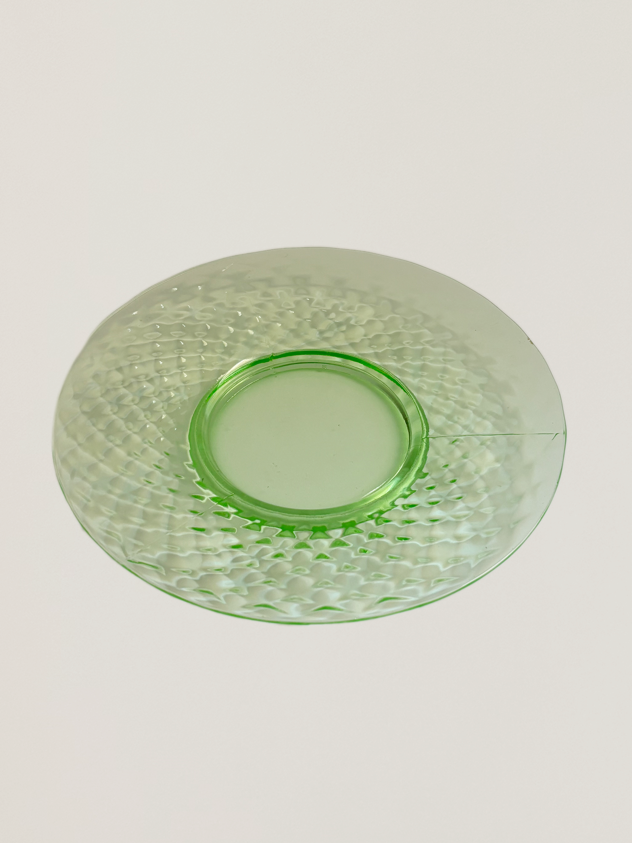 Uranium Glass plate